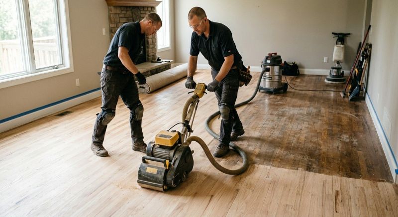 Birch Floor Refinishing in Olathe, KS