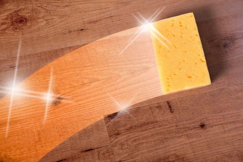 Cleaned Flooring in Living Room