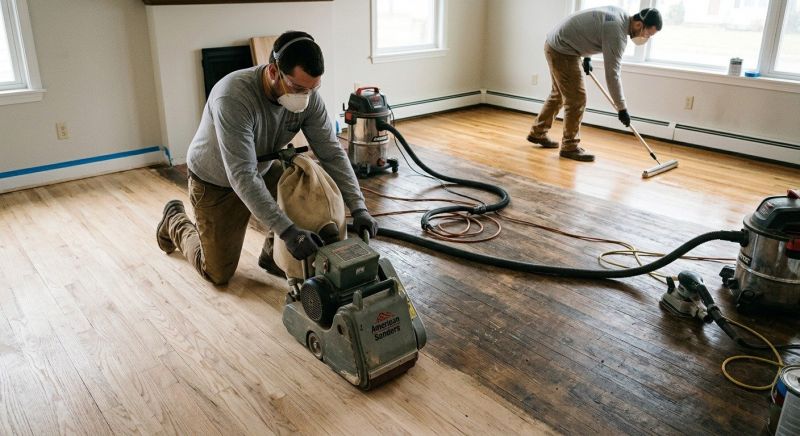 Mahogany Floor Refinishing in Olathe, KS