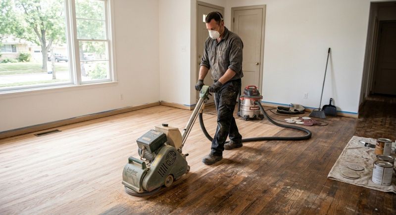 Tiger Wood Floor Refinishing in Kansas City, KS